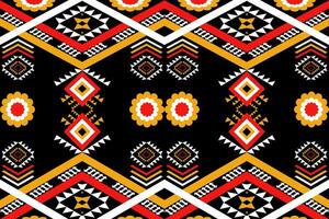 ethnic geometric pattern design for background or wallpaper vector