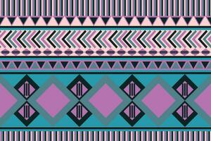 ethnic geometric pattern design for background or wallpaper vector