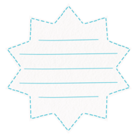 doppelt Star gestalten Memo Pad png