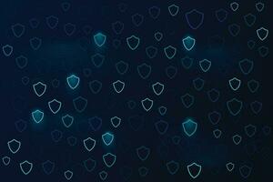 Cyber security modern internet browsing meadow pattern with lighting effect in the dark background vector