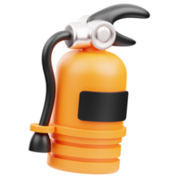 fuego extintor 3d ilustración png
