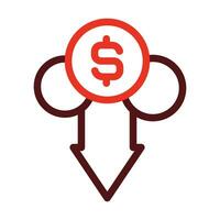Cheap Thick Line Two Color Icons For Personal And Commercial Use. vector