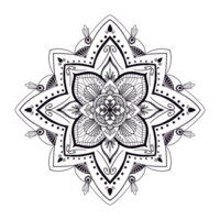 Célibataire mandala tatouage png