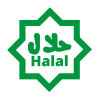 halal logotyp på en transparent bakgrund png