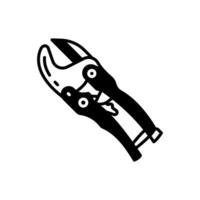 Conduit Cutter icon in vector. Logotype vector