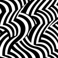 abstract black and white pattern background vector