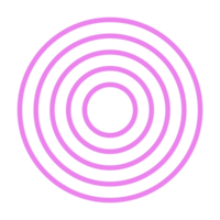 cercle ligne 50 géométrique brutaliste forme ensemble remplir style png