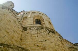 paredes y casas de Jerusalén, Israel foto