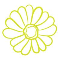 floral línea sencillo naturaleza para belleza marca de moda contorno símbolos para móvil aplicaciones y sitio web diseño. prima paquete de íconos en de moda línea estilo. vector