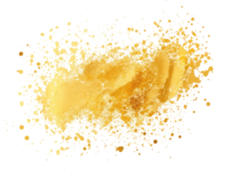 Gold glitter, confetti and powder. png