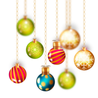 christmas ball decoration realistic 3d ball ball png