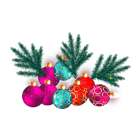 christmas ball decoration realistic 3d ball ball png