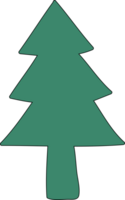 Christmas tree for decoration and design. png