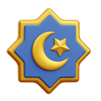3d islamico ornamento png