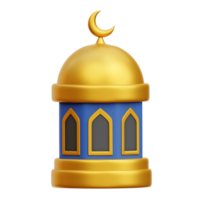 3d mosquée dôme png