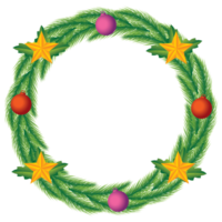 christmas wreath decoration png