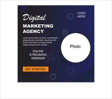 Digital marketing agency vector