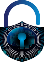 Modern Technology Cybersecurity Icon Crop-out png