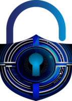 Modern Technology Cybersecurity Icon Crop-out png