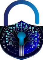 Modern Technology Cybersecurity Icon Crop-out png