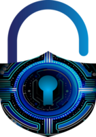 Modern Technology Cybersecurity Icon Crop-out png