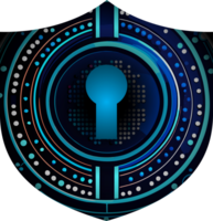 Modern Technology Cybersecurity Icon Crop-out png