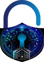 Modern Technology Cybersecurity Icon Crop-out png