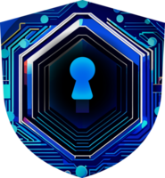 Modern Technology Cybersecurity Icon Crop-out png