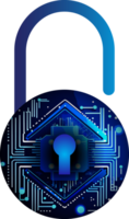 Modern Technology Cybersecurity Icon Crop-out png