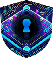 Modern Technology Cybersecurity Icon Crop-out png