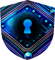 Modern Technology Cybersecurity Icon Crop-out png