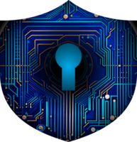 Modern Technology Cybersecurity Icon Crop-out png