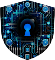 Modern Technology Cybersecurity Icon Crop-out png