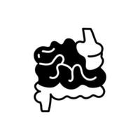 Small Intestine icon in vector. Illustration vector