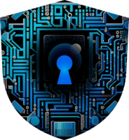 Modern Technology Cybersecurity Icon Crop-out png