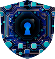 Modern Technology Cybersecurity Icon Crop-out png