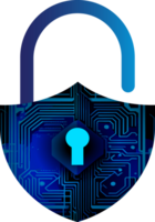 Modern Technology Cybersecurity Icon Crop-out png