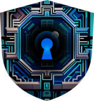 Modern Technology Cybersecurity Icon Crop-out png