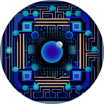 moderno tecnologia cíber segurança ícone recortar png