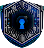 Modern Technology Cybersecurity Icon Crop-out png