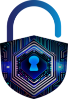 Modern Technology Cybersecurity Icon Crop-out png