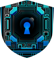 Modern Technology Cybersecurity Icon Crop-out png