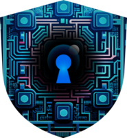 Modern Technology Cybersecurity Icon Crop-out png