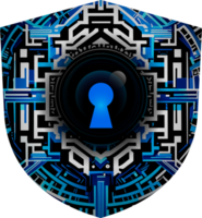 Modern Technology Cybersecurity Icon Crop-out png