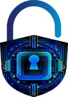 Modern Technology Cybersecurity Icon Crop-out png