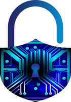 Modern Technology Cybersecurity Icon Crop-out png