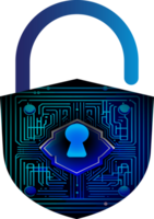 Modern Technology Cybersecurity Icon Crop-out png