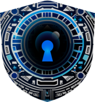 Modern Technology Cybersecurity Icon Crop-out png