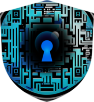 Modern Technology Cybersecurity Icon Crop-out png