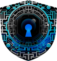 Modern Technology Cybersecurity Icon Crop-out png